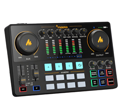 Interfejsy audio MAONO Maono AME2 Czarny
